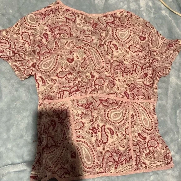 Petite Sophisticate women’s Pink Vest - Picture 2 of 3